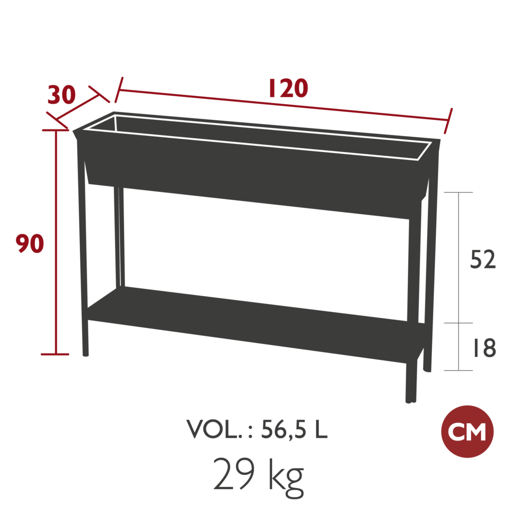 Fermob Terrazza Large Planter - Afbeelding 8