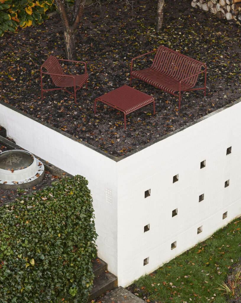 HAY Palissade Low Table, hot galvanised steel - Afbeelding 3