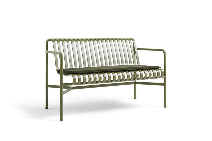 HAY Palissade Dining Bench Armrest, hot galvanised steel - Afbeelding 3