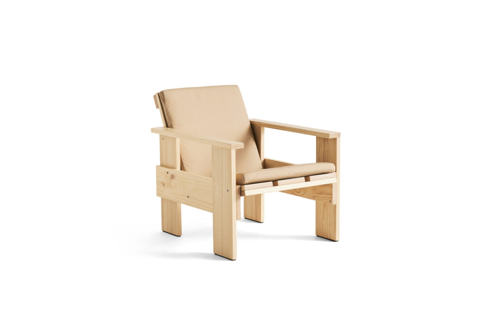 Hay Crate Loungechair zit+rug kussen - Afbeelding 6