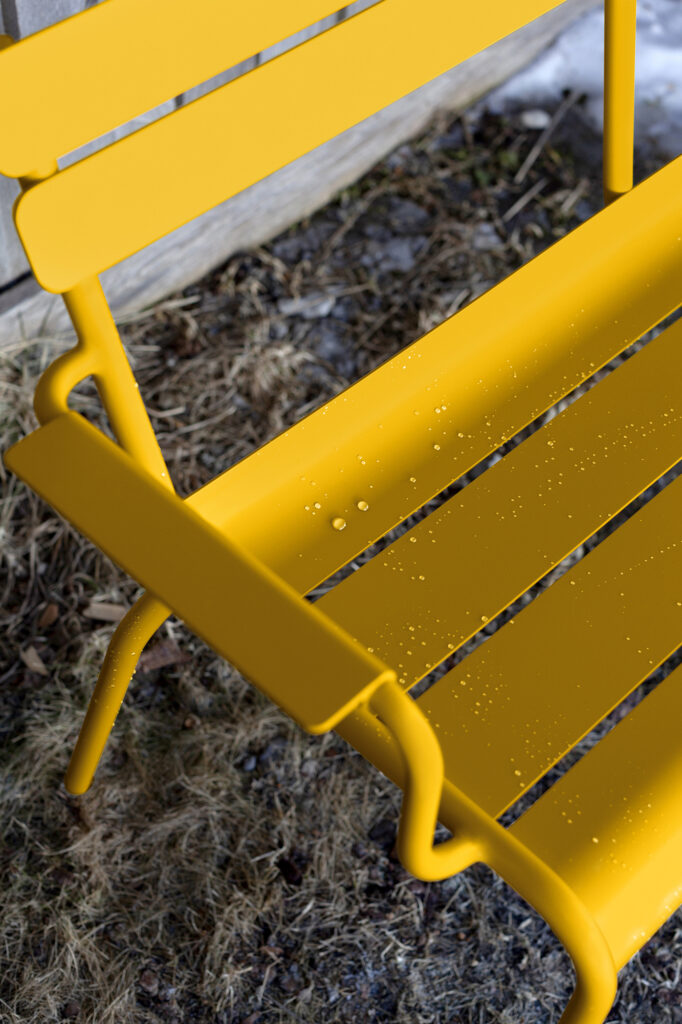 Fermob Luxembourg Bank met armleuningen - Afbeelding 4