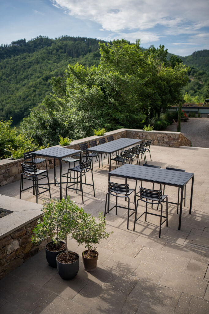 Houe Reclips Barkrukken met rugleuning - Afbeelding 2