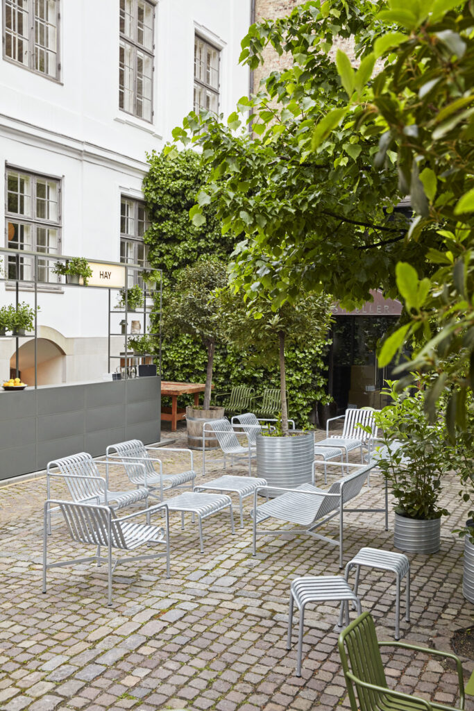 HAY Palissade Bench hot galvanised steel - Afbeelding 3