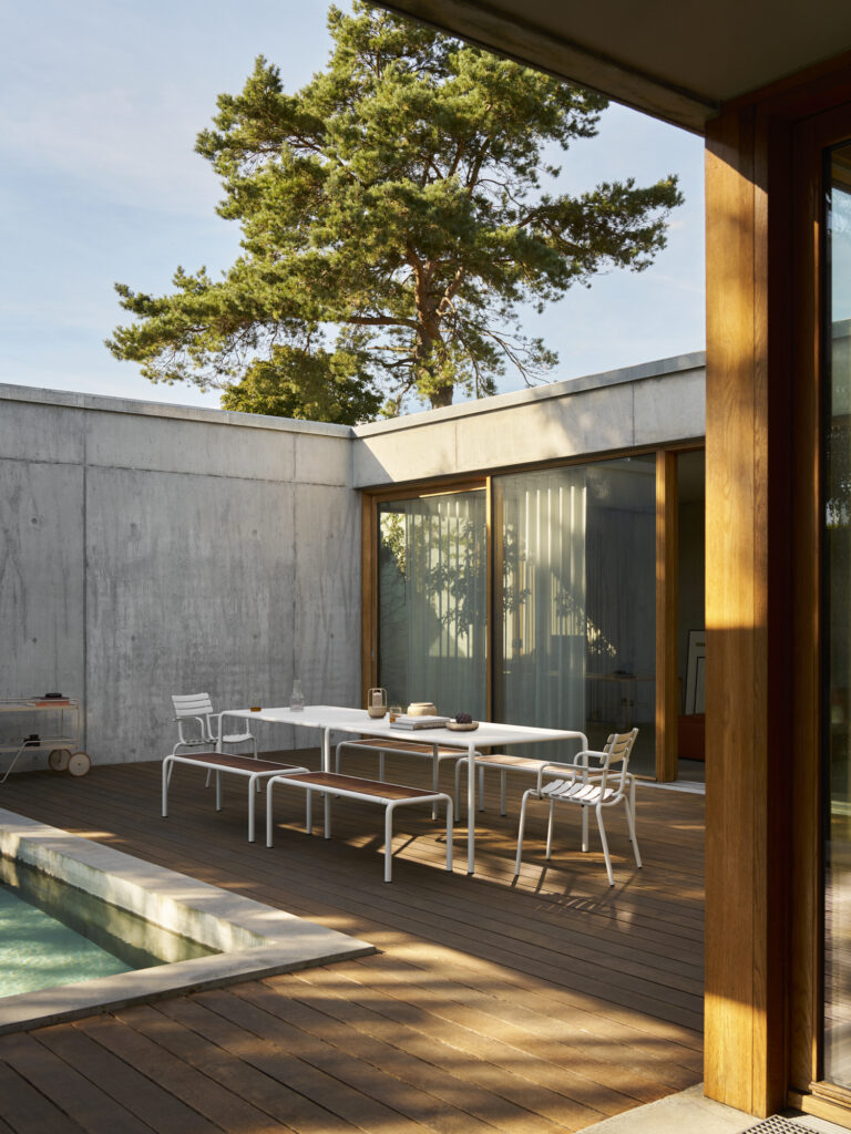 Houe Avanti Tafel 222,5x98 Aluminium - Afbeelding 4