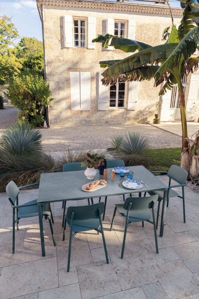 Fermob Calvi Mineral Tafel 160x80 met Dekton® blad - Afbeelding 5