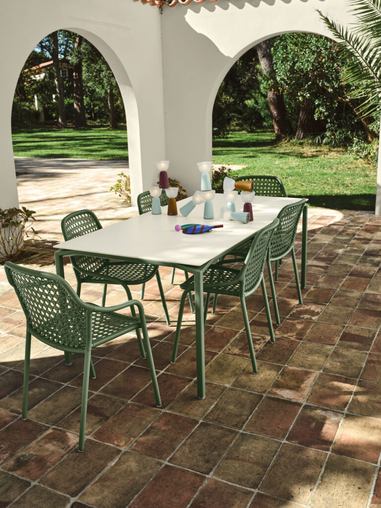 Fermob Calvi Mineral Tafel 160x80 met Dekton® blad - Afbeelding 2